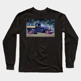 Antique 1930s Era American Pickup Truck Long Sleeve T-Shirt